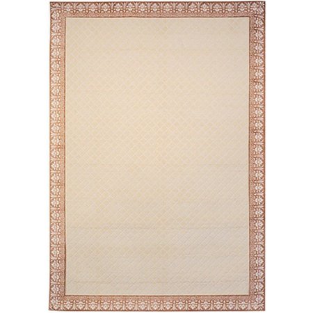 SAFAVIEH 3 x 5 ft. Hamilton Rectangle Rug Beige HN855S-3